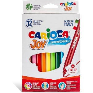 Carioca-super-washable-fine-nib-color-markers---set-of-12-B001OUV5O0